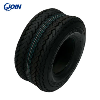 لاستیک و چرخ گاری گلف سیاه 18*8.5-8 ساخته شده از مواد لاستیکی بادوام