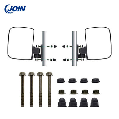 آینه های دید عقب گلف مشکی پلاستیکی با ضربه معمولی به راحتی نصب می شوند
