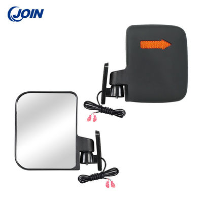 چرخش آینه جانبی جهانی چرخ دستی گلف LED آینه دید عقب ODM
