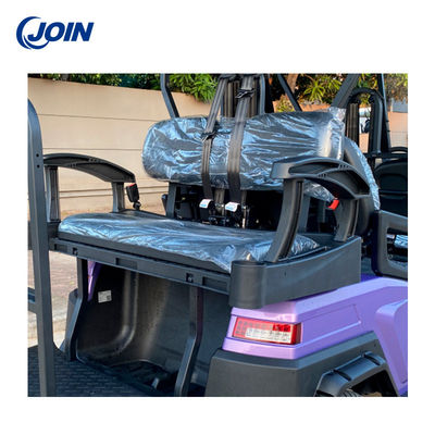چرمی چرخ دستی گلف صندلی تاشو سیاه رنگ گلف Buggy صندلی OEM