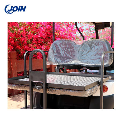 چرمی چرخ دستی گلف صندلی تاشو سیاه رنگ گلف Buggy صندلی OEM