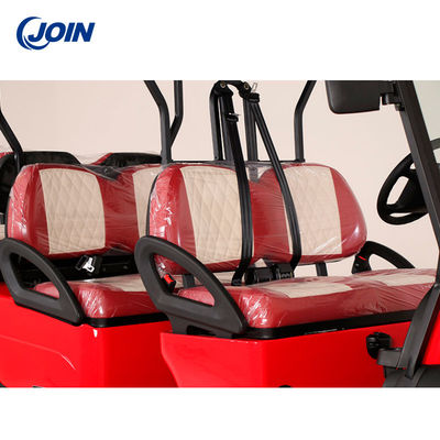 کیت صندلی چرمی دو رنگ ضد آب OEM Cart گلف 4 نفره با کوسن