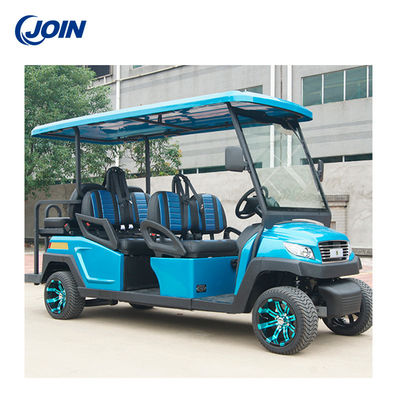 صندلی گاری گلف سفارشی Buggies برقی دو رنگ مشکی و آبی