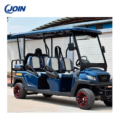صندلی گاری گلف سفارشی Buggies برقی دو رنگ مشکی و آبی