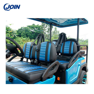 صندلی گاری گلف سفارشی Buggies برقی دو رنگ مشکی و آبی