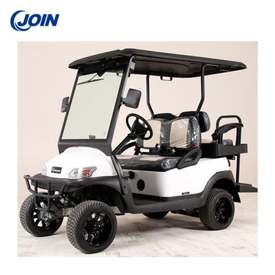 صندلی گاری گلف سفارشی Buggies برقی دو رنگ مشکی و آبی